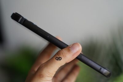 Black Fiber Bumper for iPhone 12 Pro (Bumper, not a Case)