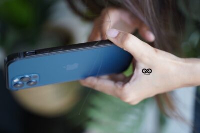 Black Fiber Bumper for iPhone 12 Pro (Bumper, not a Case)