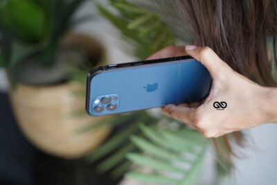 Black Fiber Bumper for iPhone 12 Pro (Bumper, not a Case)