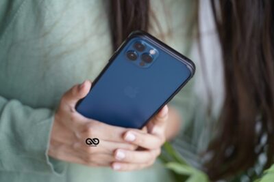 Black Fiber Bumper for iPhone 12 Pro (Bumper, not a Case)