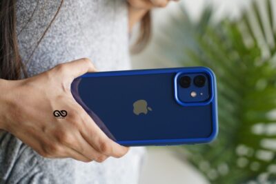 Drop Protection Blue Minimal Case for iPhone 12 Mini 20 Drop Protection Blue Minimal Case for iPhone 12 Mini