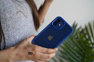 Drop Protection Blue Minimal Case for iPhone 12 Mini 29 Drop Protection Blue Minimal Case for iPhone 12 Mini