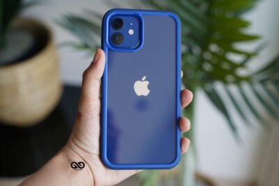 Drop Protection Blue Minimal Case for iPhone 12 Mini 30 Drop Protection Blue Minimal Case for iPhone 12 Mini