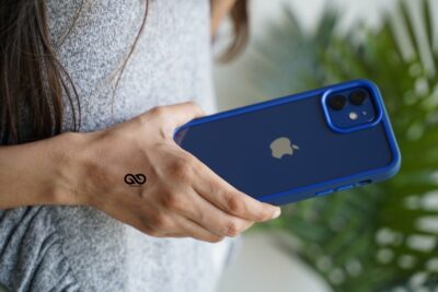 Drop Protection Blue Minimal Case for iPhone 12 Mini 31 Drop Protection Blue Minimal Case for iPhone 12 Mini