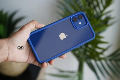 Drop Protection Blue Minimal Case for iPhone 12 Mini 21 Drop Protection Blue Minimal Case for iPhone 12 Mini