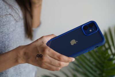 Drop Protection Blue Minimal Case for iPhone 12 Mini 23 Drop Protection Blue Minimal Case for iPhone 12 Mini