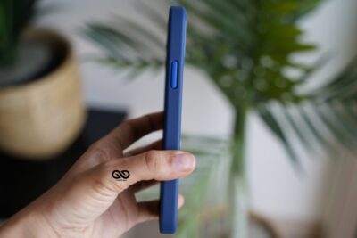 Drop Protection Blue Minimal Case for iPhone 12 Mini 24 Drop Protection Blue Minimal Case for iPhone 12 Mini