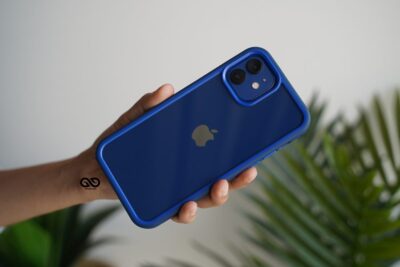 Drop Protection Blue Minimal Case for iPhone 12 Mini 27 Drop Protection Blue Minimal Case for iPhone 12 Mini
