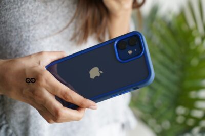 Drop Protection Blue Minimal Case for iPhone 12 Mini 28 Drop Protection Blue Minimal Case for iPhone 12 Mini