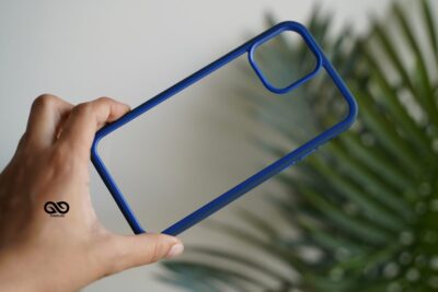 Drop Protection Blue Minimal Case for iPhone 12 Pro Max