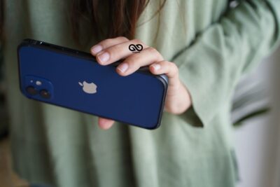 Midnight Blue Fiber Bumper for iPhone 13 Mini (Bumper, not a Case)
