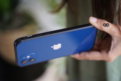 Midnight Blue Fiber Bumper for iPhone 13 Mini (Bumper, not a Case)
