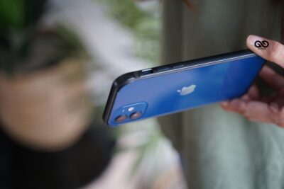 Midnight Blue Fiber Bumper for iPhone 13 Mini (Bumper, not a Case)