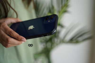 Midnight Blue Fiber Bumper for iPhone 13 Mini (Bumper, not a Case)