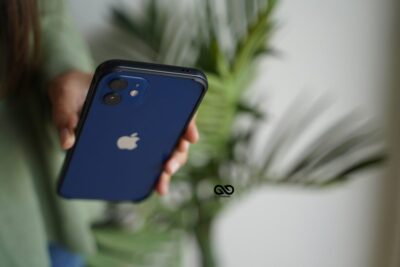 Midnight Blue Fiber Bumper for iPhone 13 Mini (Bumper, not a Case)