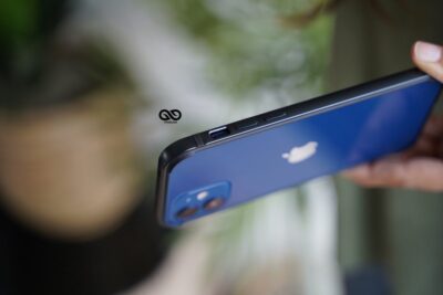 Midnight Blue Fiber Bumper for iPhone 13 Mini (Bumper, not a Case)