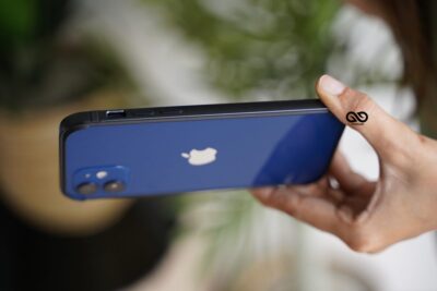Midnight Blue Fiber Bumper for iPhone 13 Mini (Bumper, not a Case)