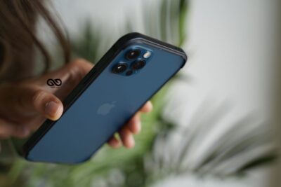 Midnight Blue Fiber Bumper for iPhone 12 Pro (Bumper, not a Case)