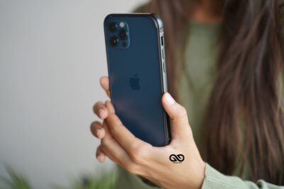 Midnight Blue Fiber Bumper for iPhone 12 Pro (Bumper, not a Case)