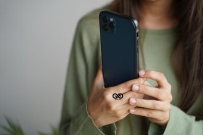 Midnight Blue Fiber Bumper for iPhone 12 Pro (Bumper, not a Case)