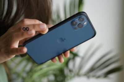 Midnight Blue Fiber Bumper for iPhone 12 Pro (Bumper, not a Case)