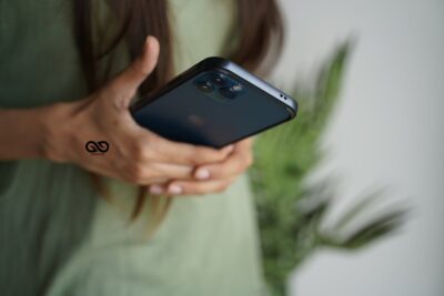 Midnight Blue Fiber Bumper for iPhone 12 Pro (Bumper, not a Case)