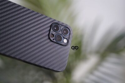 Carbon finish Ultra Thin Slim Case for iPhone 12 Pro