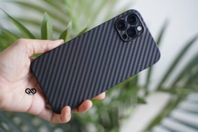 Carbon finish Ultra Thin Slim Case for iPhone 12 Pro