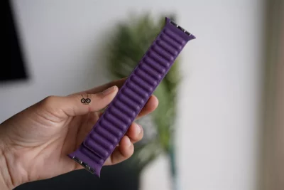 Latest Leather Magnetic Band for Apple Watch 42MM 41MM 40MM Series 4 5 6 7 8 9 10 11 SE SE 2 Gen