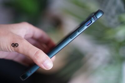 Midnight Green Fiber Bumper for iPhone 13 Mini (Bumper, not a Case)