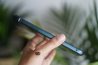 Midnight Green Fiber Bumper for iPhone 12 Pro Max (Bumper, not a Case)