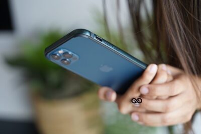 Midnight Green Fiber Bumper for iPhone 12 Pro Max (Bumper, not a Case)