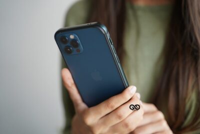 Midnight Green Fiber Bumper for iPhone 12 Pro Max (Bumper, not a Case)