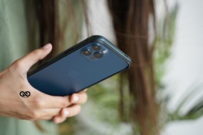 Midnight Green Fiber Bumper for iPhone 12 Pro Max (Bumper, not a Case)