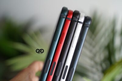Black Fiber Bumper for iPhone 12 Mini (Bumper, not a Case)
