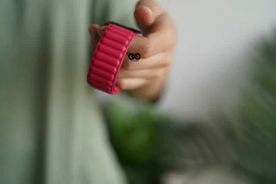 Latest Leather Magnetic Band for Apple Watch 42MM 41MM 40MM Series 4 5 6 7 8 9 10 11 SE SE 2 Gen