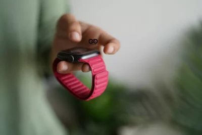 Latest Leather Magnetic Band for Apple Watch 42MM 41MM 40MM Series 4 5 6 7 8 9 10 11 SE SE 2 Gen