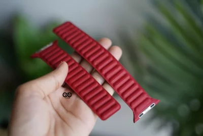 Latest Leather Magnetic Band for Apple Watch 42MM 41MM 40MM Series 4 5 6 7 8 9 10 11 SE SE 2 Gen