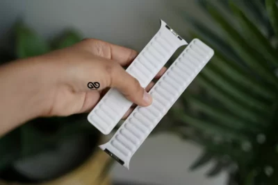 Latest Leather Magnetic Band for Apple Watch 42MM 41MM 40MM Series 4 5 6 7 8 9 10 11 SE SE 2 Gen