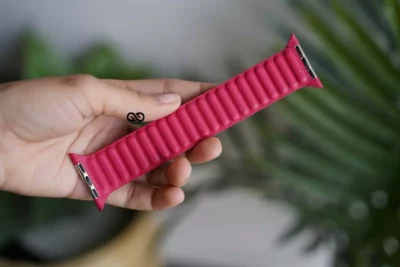 Latest Leather Magnetic Band for Apple Watch 42MM 41MM 40MM Series 4 5 6 7 8 9 10 11 SE SE 2 Gen