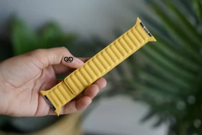 Latest Leather Magnetic Band for Apple Watch 42MM 41MM 40MM Series 4 5 6 7 8 9 10 11 SE SE 2 Gen