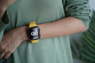 Latest Leather Magnetic Band for Apple Watch 42MM 41MM 40MM Series 4 5 6 7 8 9 10 11 SE SE 2 Gen