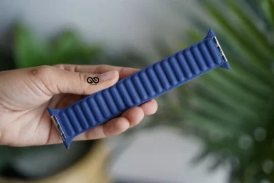 Latest Leather Magnetic Band for Apple Watch 42MM 41MM 40MM Series 4 5 6 7 8 9 10 11 SE SE 2 Gen