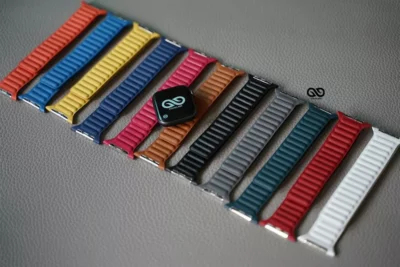 Latest Leather Magnetic Band for Apple Watch 42MM 41MM 40MM Series 4 5 6 7 8 9 10 11 SE SE 2 Gen