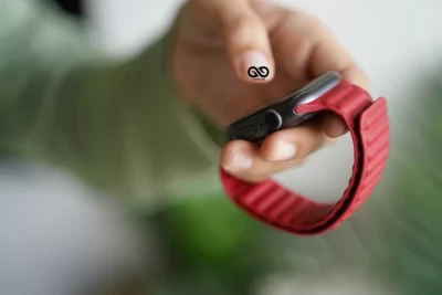 Latest Leather Magnetic Band for Apple Watch 42MM 41MM 40MM Series 4 5 6 7 8 9 10 11 SE SE 2 Gen