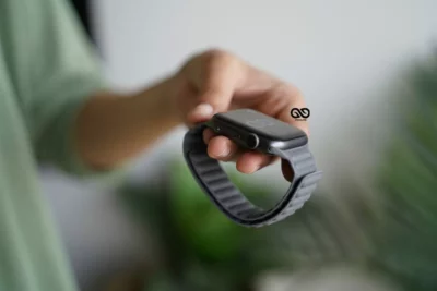 Latest Leather Magnetic Band for Apple Watch 42MM 41MM 40MM Series 4 5 6 7 8 9 10 11 SE SE 2 Gen