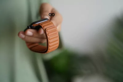 Latest Leather Magnetic Band for Apple Watch 42MM 41MM 40MM Series 4 5 6 7 8 9 10 11 SE SE 2 Gen