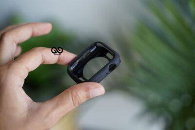 Silicon Black Protective Bumper for Apple Watch 40MM 41MM Series 4 5 6 7 8 9 SE SE 2 Gen