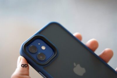 Pacific Blue Drop Proof Sleek Matte Case for iPhone 12