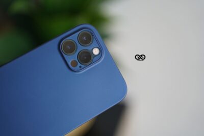 Azure Blue Ultra Thin Case for iPhone 12 Pro Max